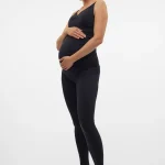 MAMALICIOUS - Helanke za trudnice, crna