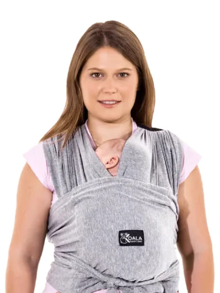 KOALA - Ergonomska nosiljka za bebe Koala Cuddle Band 1 - Svijetlo-siva